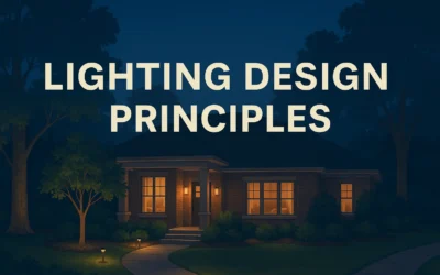 Landscape Lighting Design Principles: Layering Light for Beauty & Safety